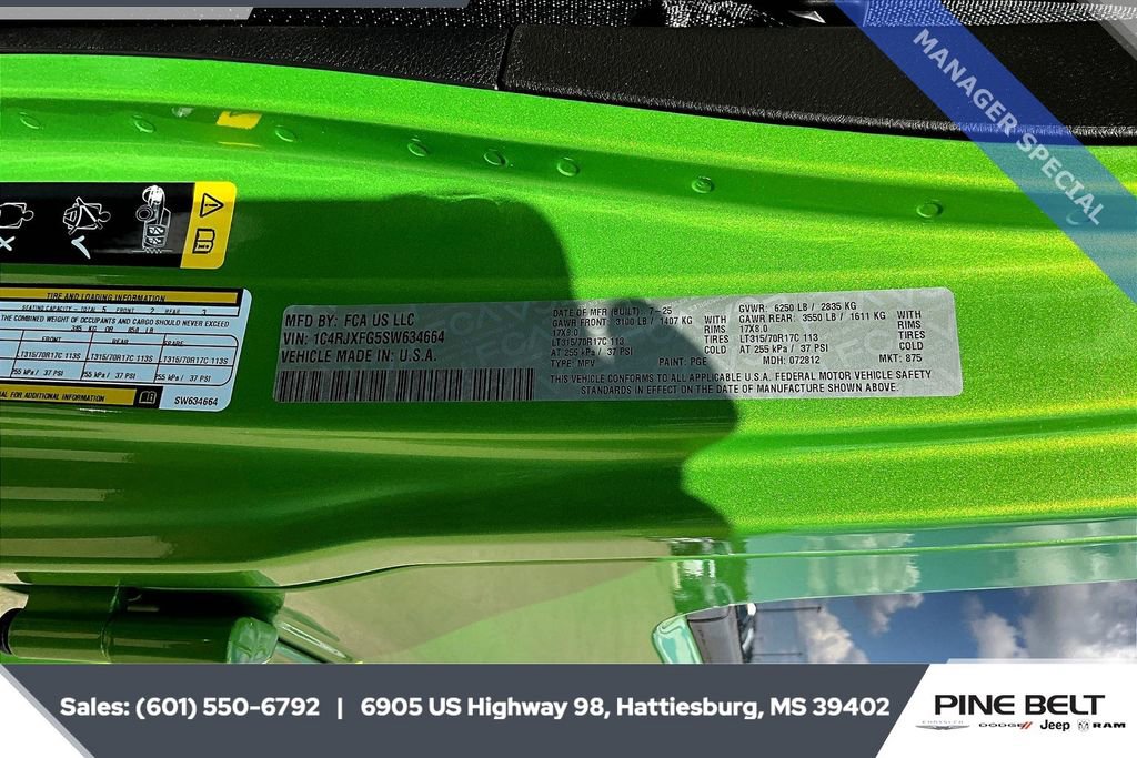 New 2025 Jeep Wrangler Unlimited Rubicon image 6