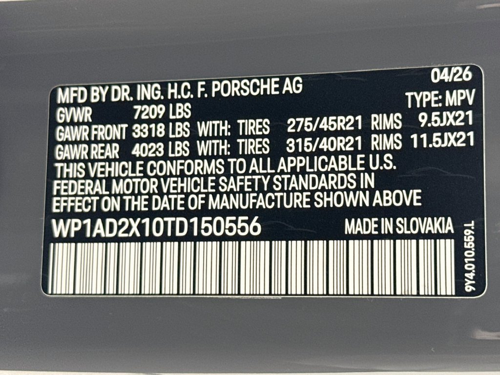 New 2026 Porsche Cayenne Turbo AWD/4WD image 35