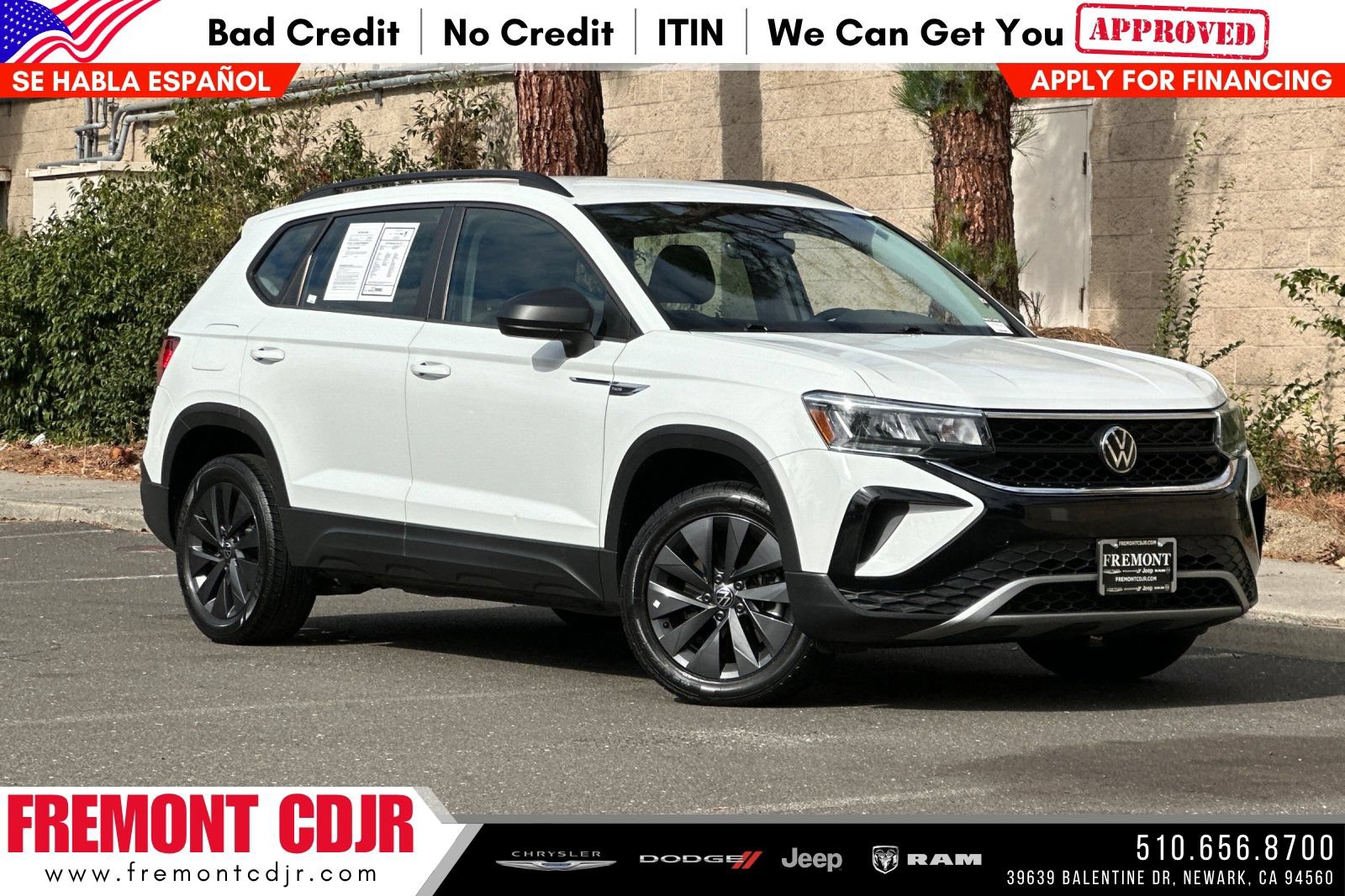 Used 2024 Volkswagen Taos S FWD image 1