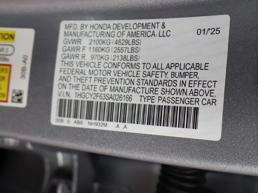 Used 2025 Honda Accord EX-L image 50