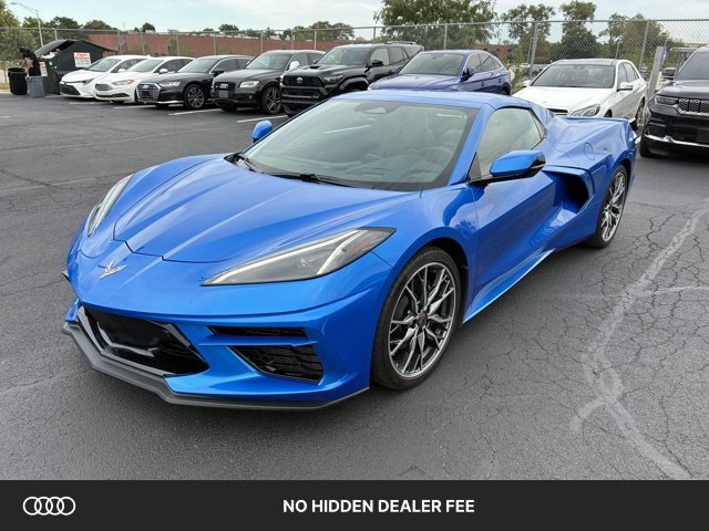 Used 2024 Chevrolet Corvette Stingray Premium Conv w/ Stealth Interior Trim Package RWD image 1
