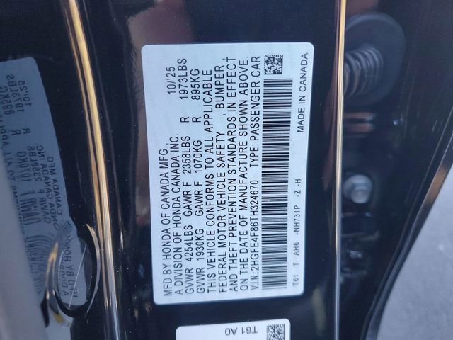 New 2026 Honda Civic Sport image 42