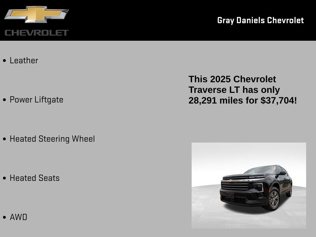Certified 2025 Chevrolet Traverse LT image 12