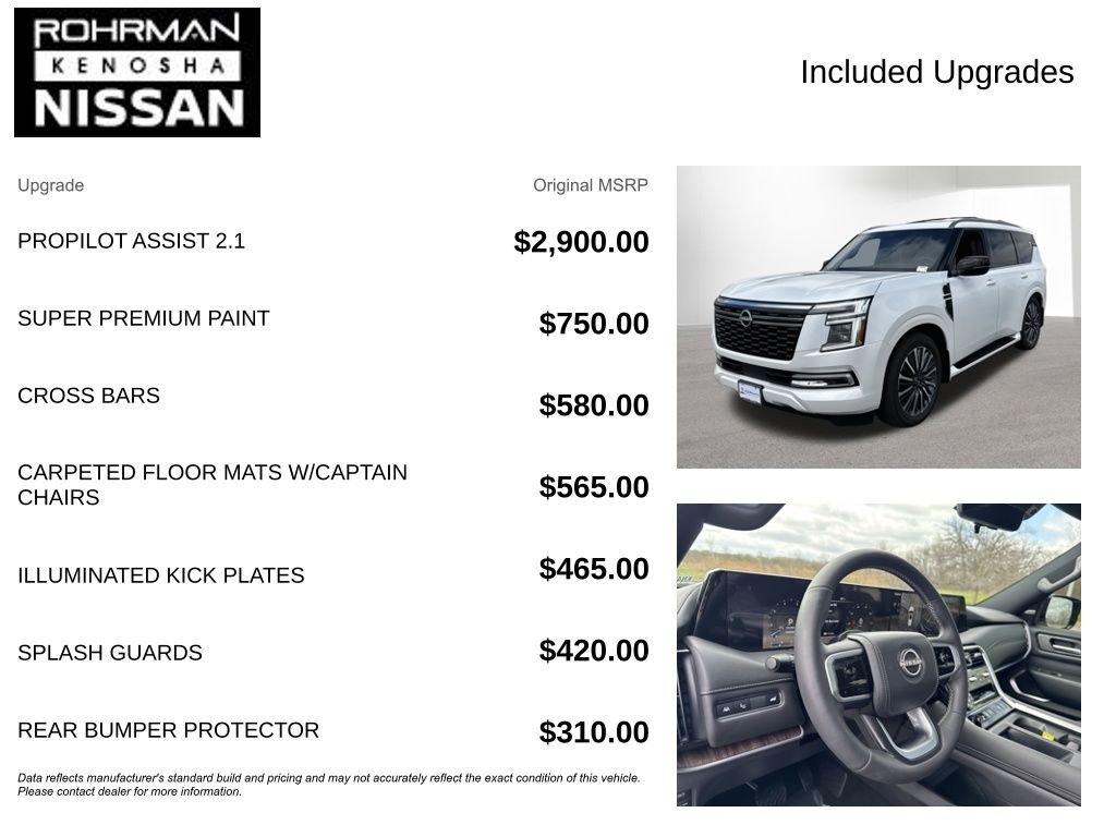 Used 2026 Nissan Armada Platinum Reserve AWD/4WD image 4