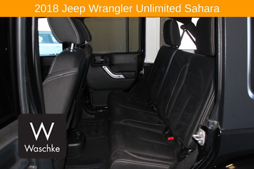 Used 2018 Jeep Wrangler Unlimited Sahara image 16