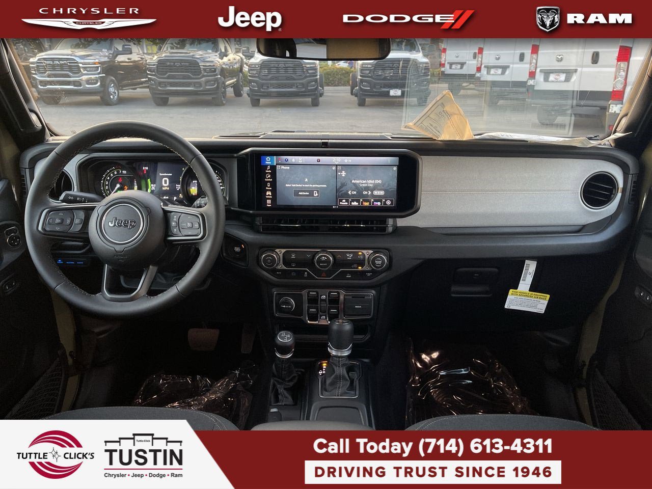 New 2025 Jeep Wrangler Unlimited Sport S 4xe w/ Technology Group AWD/4WD image 12