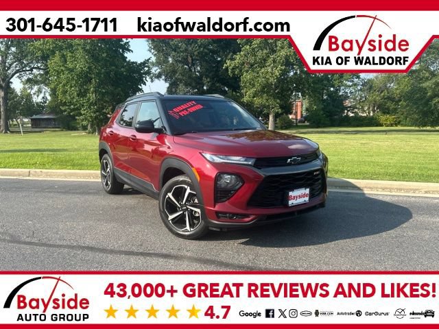 Used 2022 Chevrolet TrailBlazer RS w/ Sun and Liftgate Package