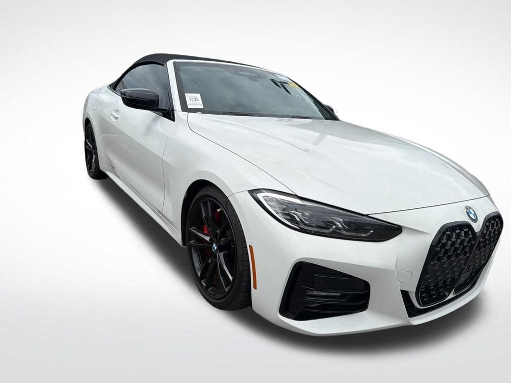 Used 2021 BMW 430i Convertible w/ M Sport Package RWD image 2