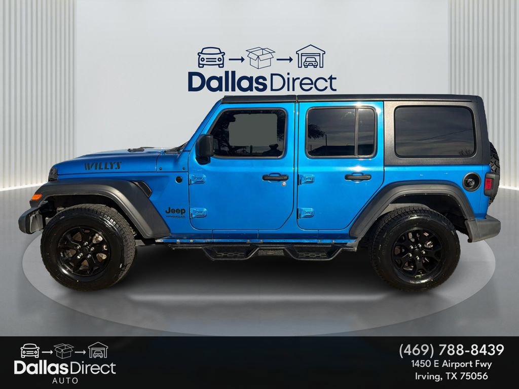 Used 2021 Jeep Wrangler Unlimited Sport image 9