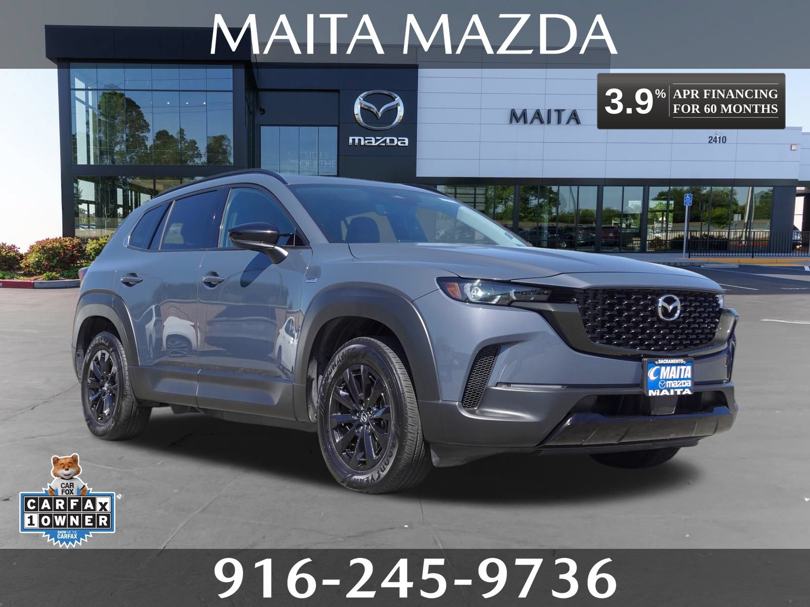 Certified 2025 MAZDA CX-50 AWD 2.5 Hybrid w/ Premium Pkg