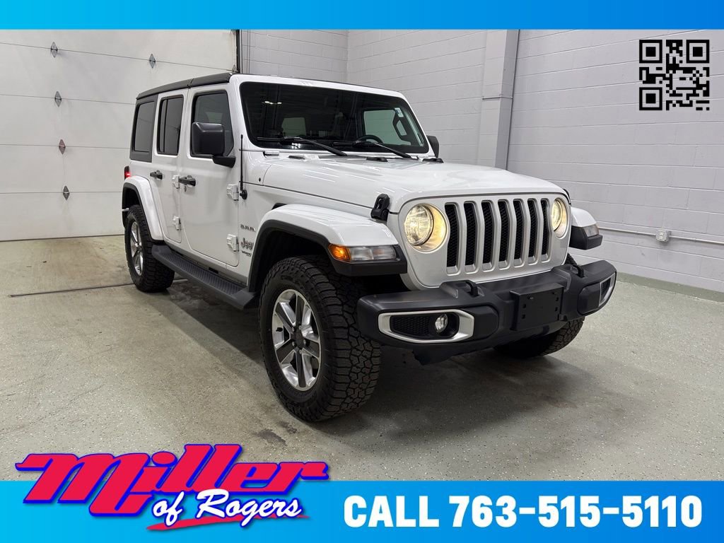 Used 2019 Jeep Wrangler Unlimited Sahara w/ Cold Weather Group image 1