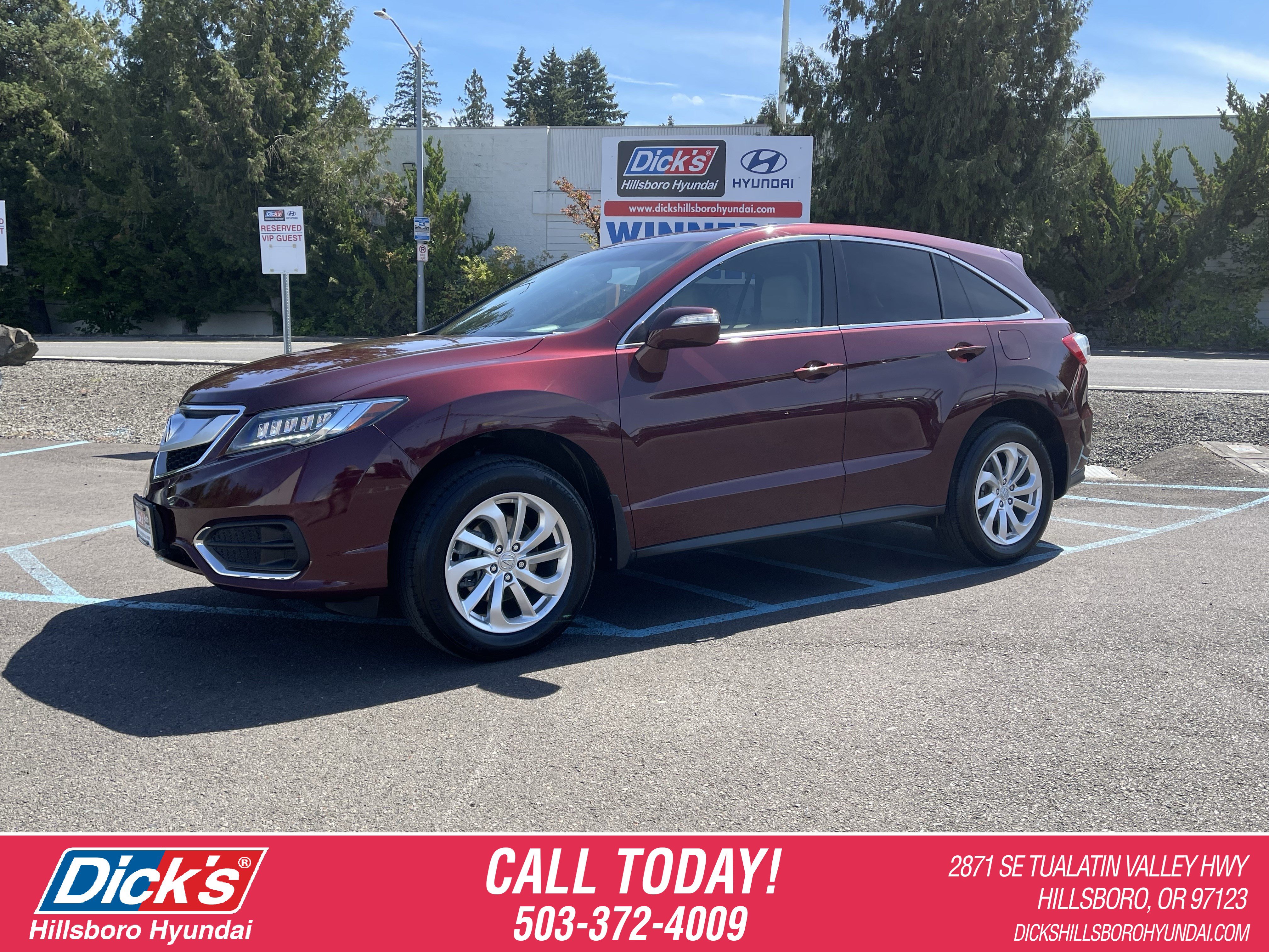 Used 2018 Acura RDX AWD image 1