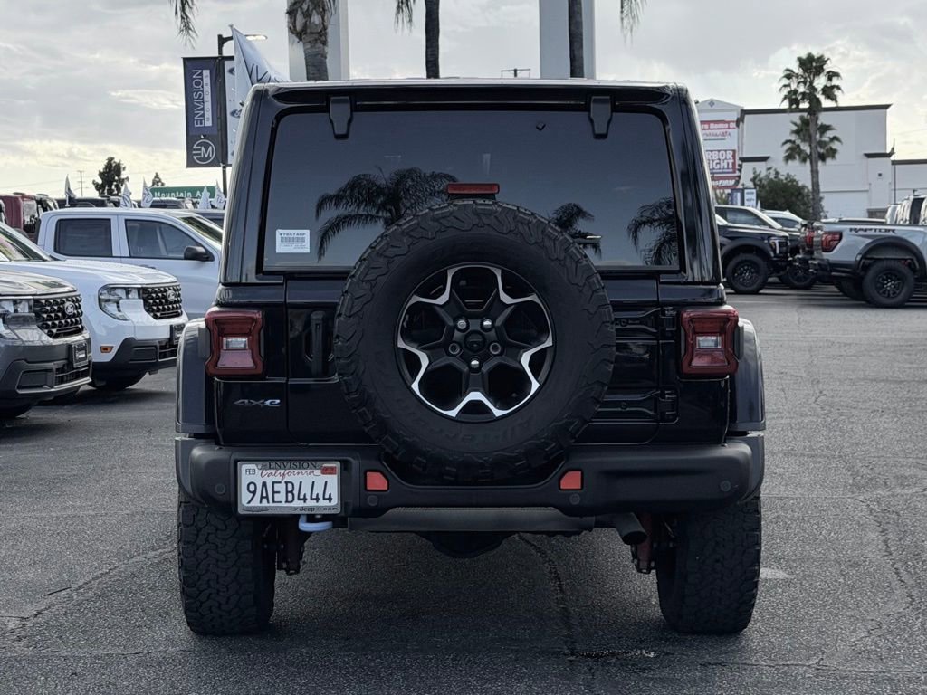 Used 2021 Jeep Wrangler Unlimited Rubicon 4xe w/ Steel Bumper Group AWD/4WD image 8