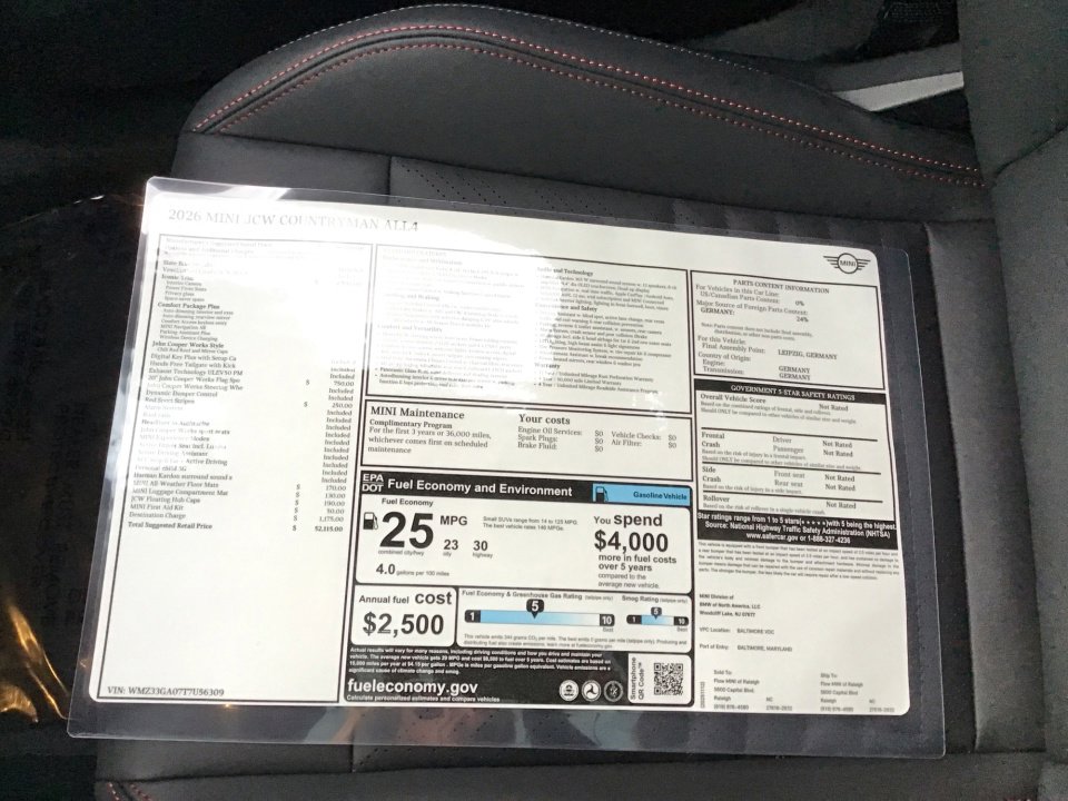 New 2026 MINI Cooper Countryman John Cooper Works image 33