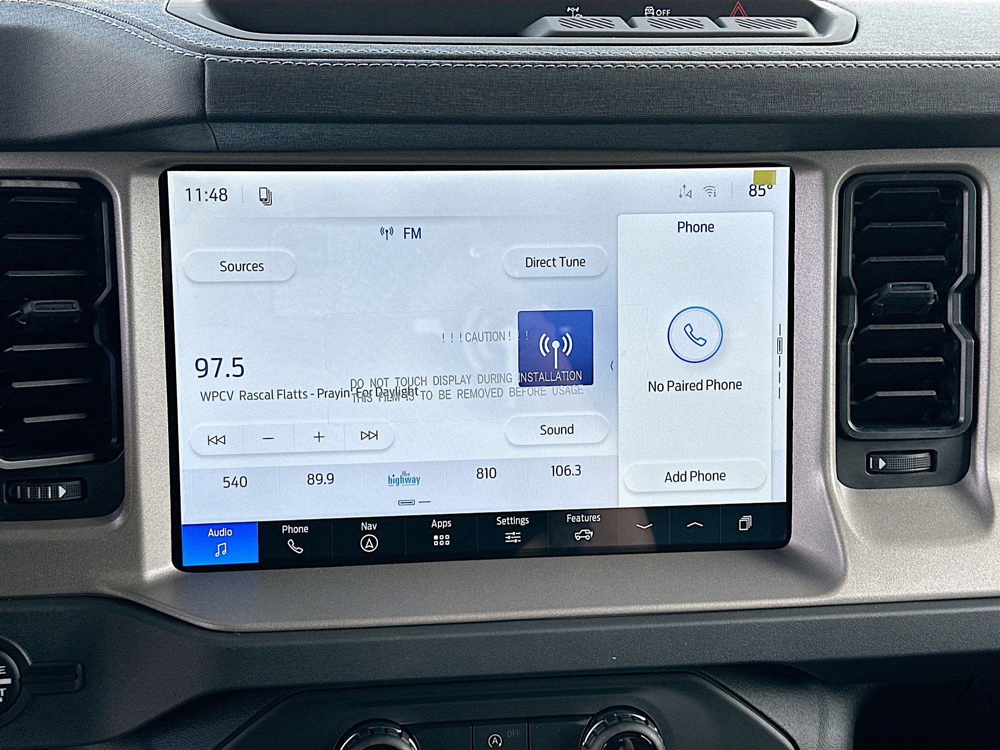 New 2026 Ford Bronco Outer Banks AWD/4WD image 10