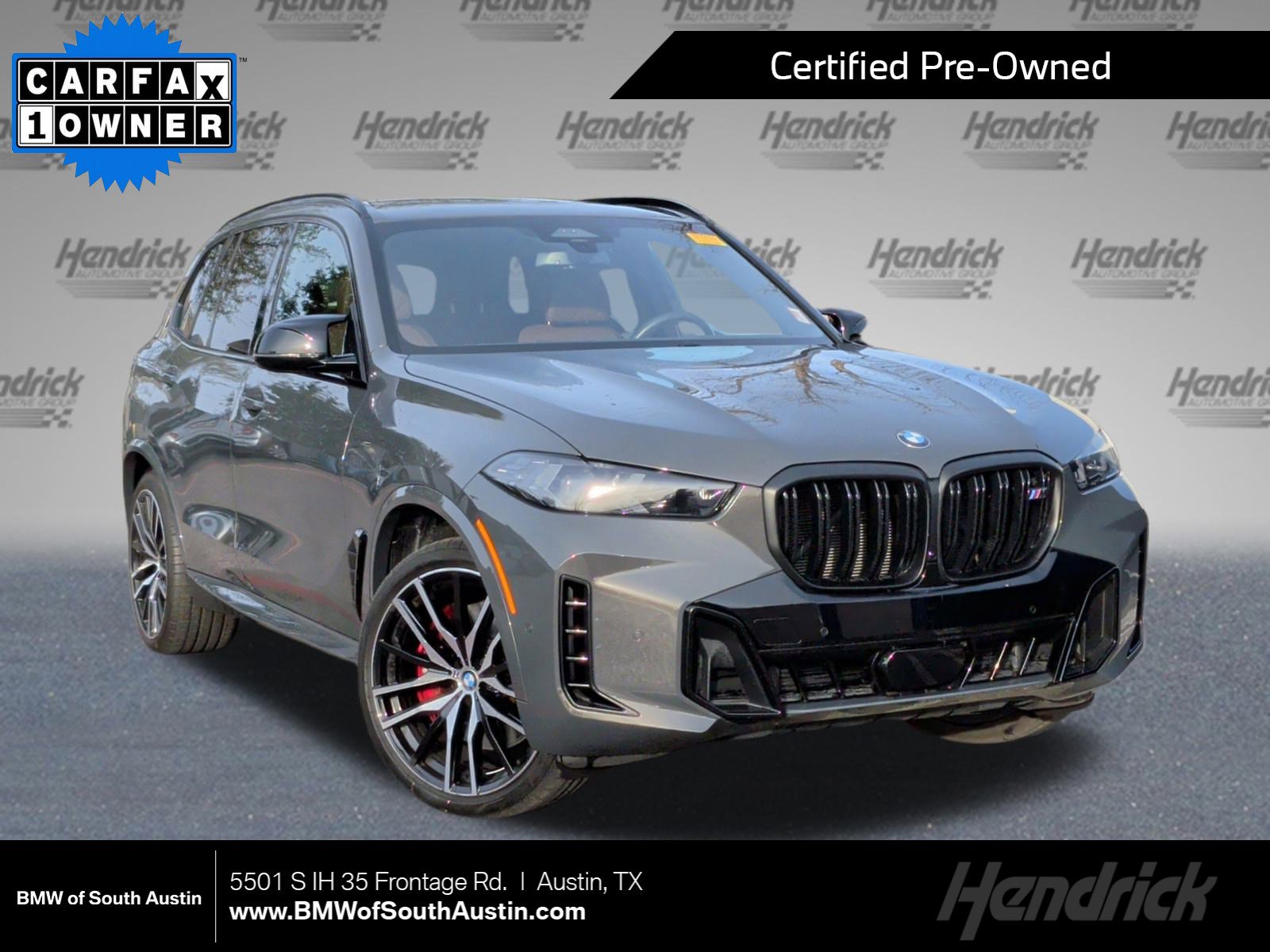 Certified 2025 BMW X5 M60i w/ Climate Comfort Package image 1