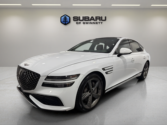 Used 2022 Genesis G80 3.5T Sport w/ Sport Prestige Package AWD/4WD image 1