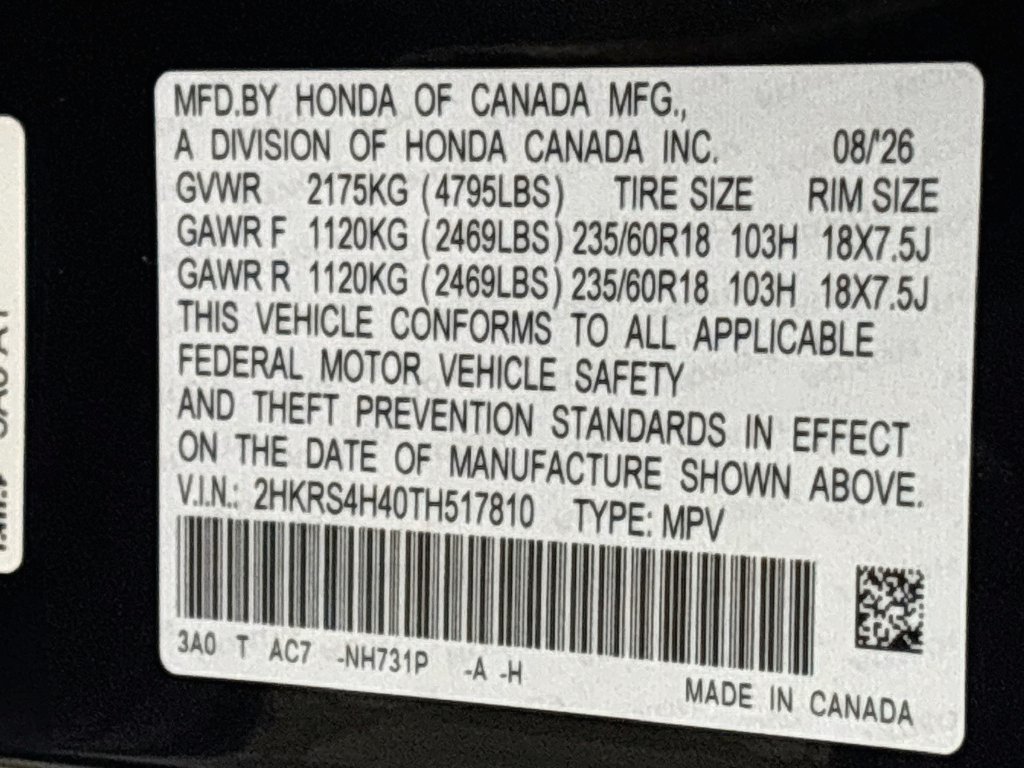 New 2026 Honda CR-V EX image 25