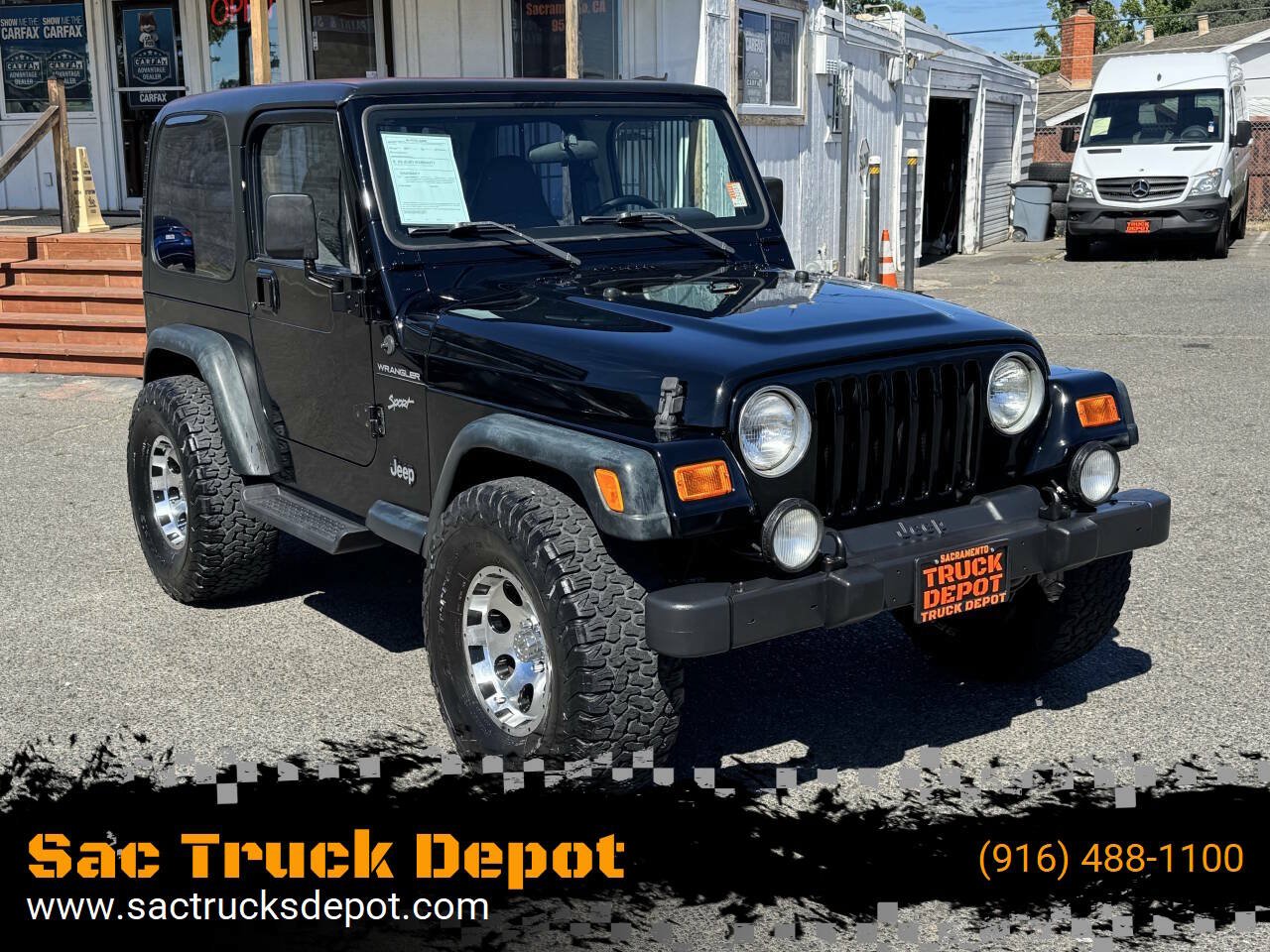 Used 2002 Jeep Wrangler Sport AWD/4WD image 1