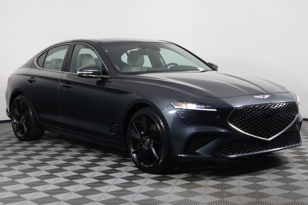 Used 2023 Genesis G70 2.0T w/ Sport Prestige Package RWD image 3