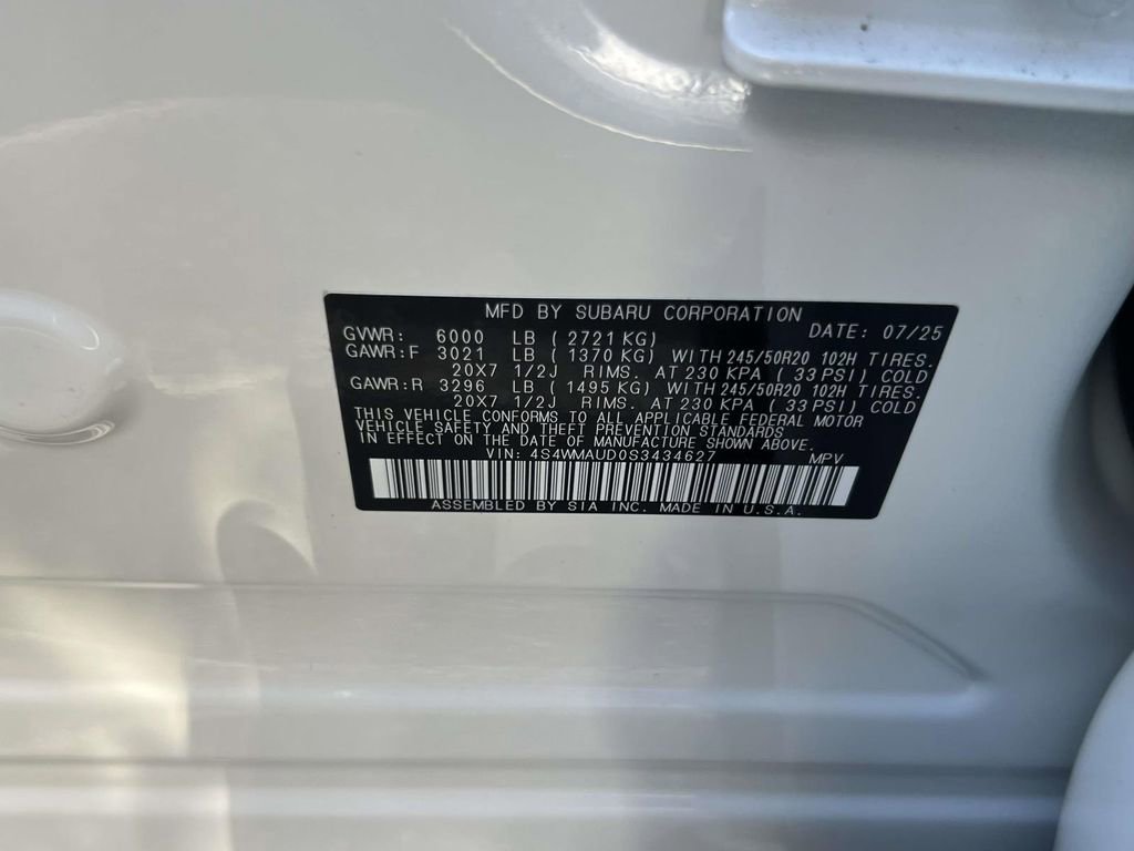New 2025 Subaru Ascent Touring image 11