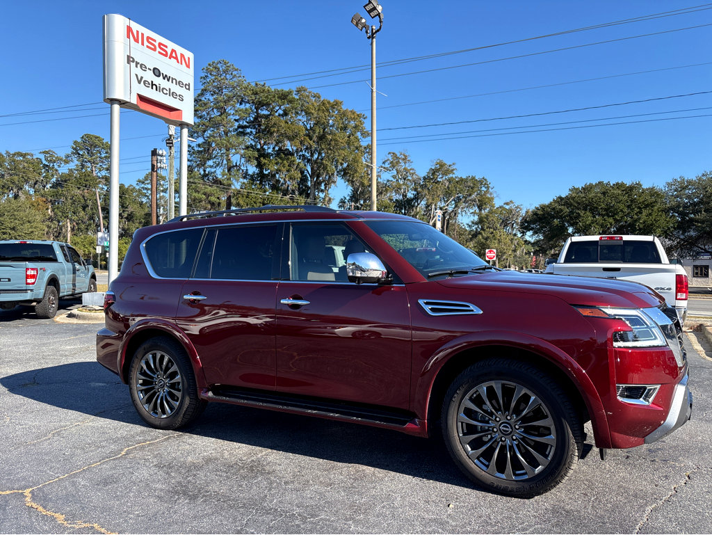 Used 2024 Nissan Armada Platinum w/ Captain's Chairs Package image 26