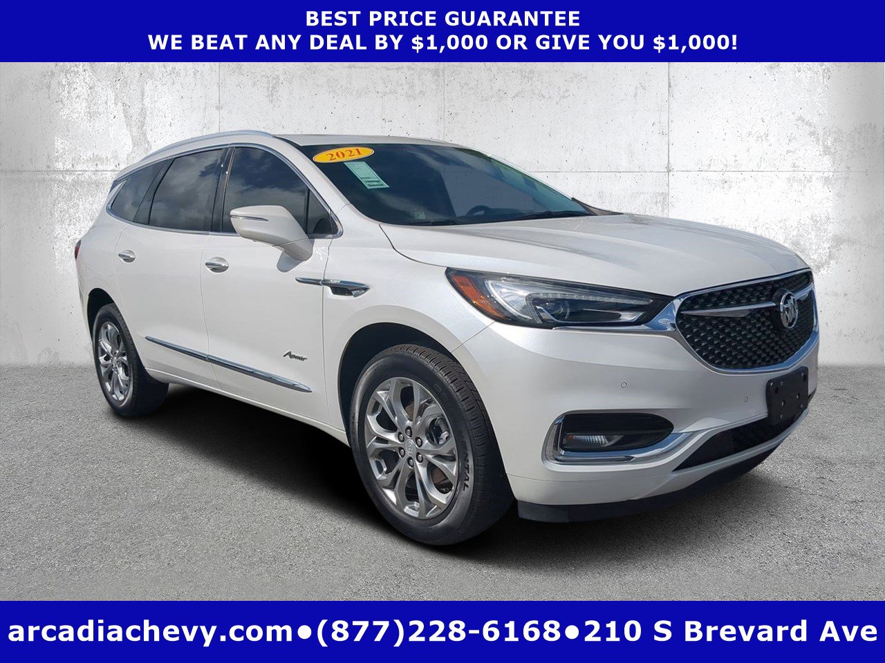 Used 2021 Buick Enclave Avenir w/ Avenir Technology Package