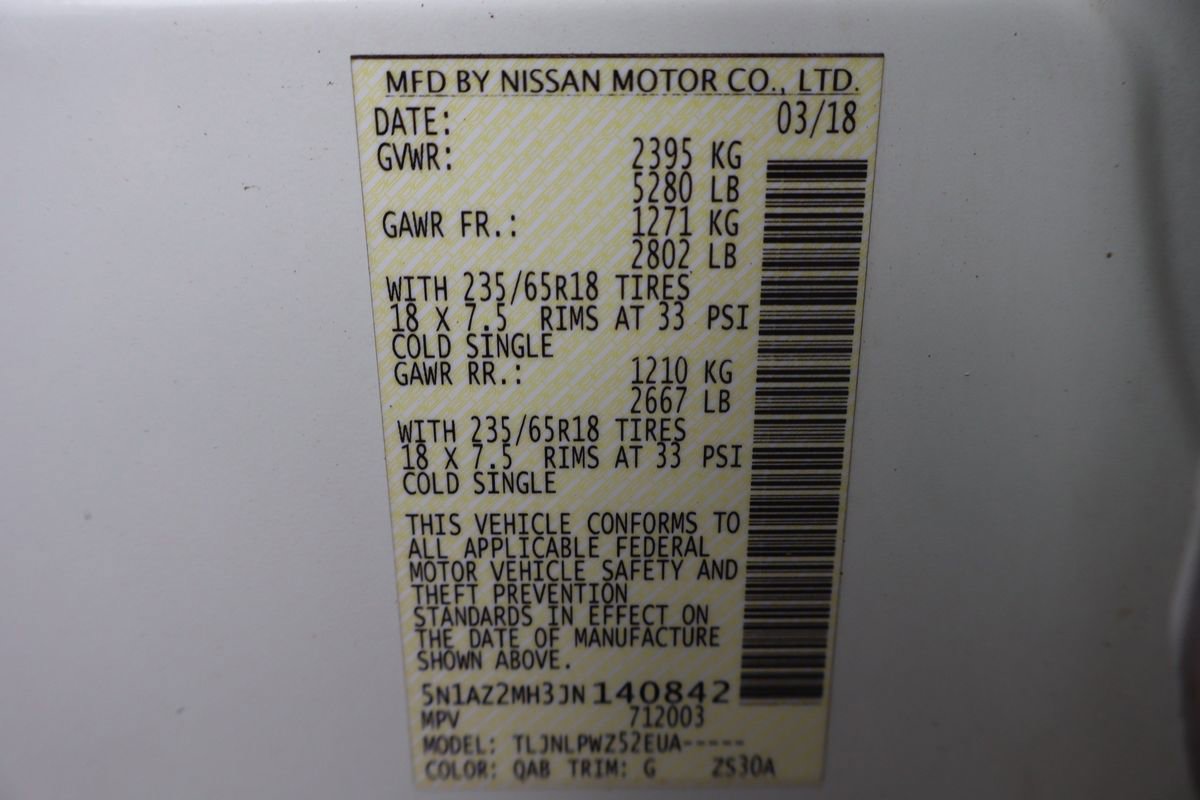 Used 2018 Nissan Murano S image 46