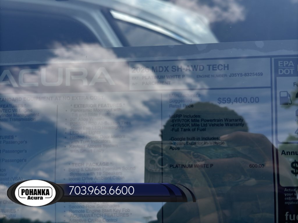 New 2026 Acura MDX w/ Technology Package AWD/4WD image 38