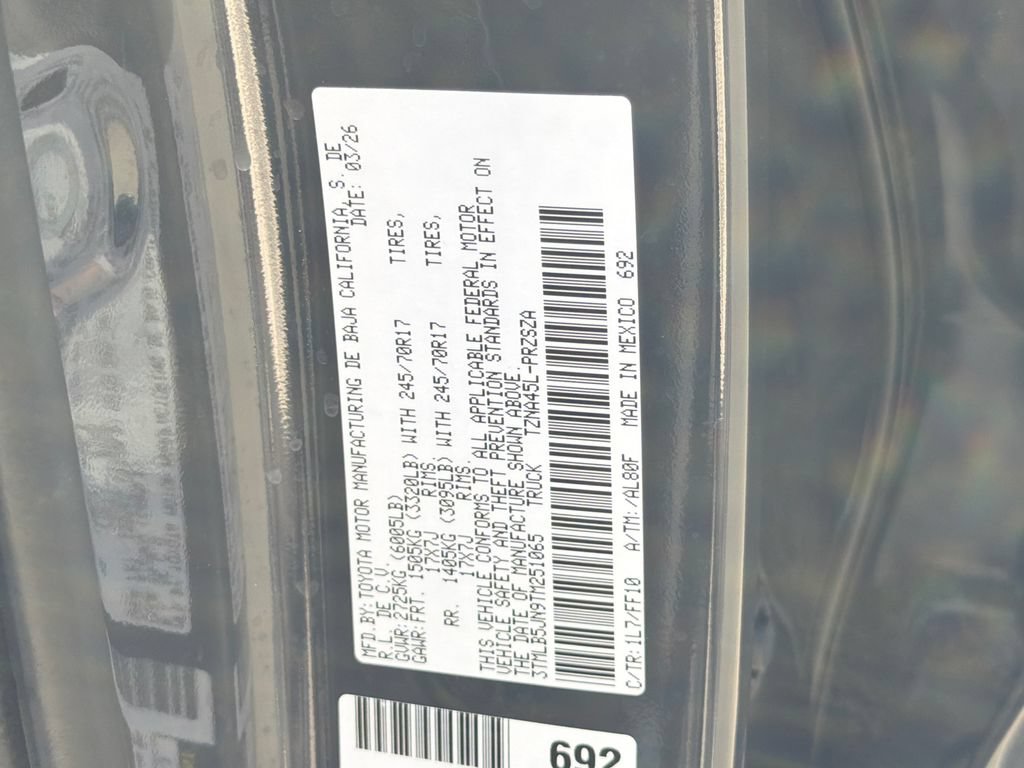 Used 2026 Toyota Tacoma SR5 AWD/4WD image 32