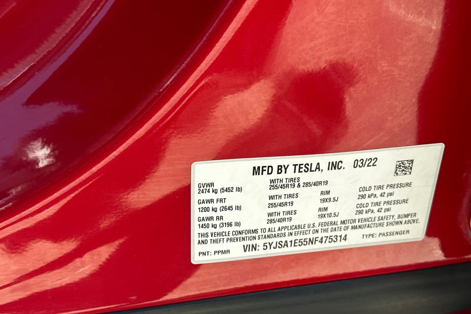 Used 2022 Tesla Model S AWD/4WD image 36