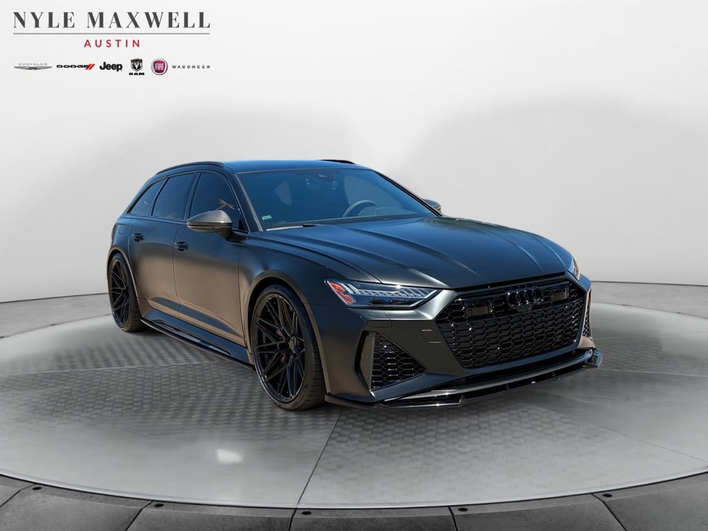 Used 2022 Audi RS 6 w/ Carbon Optic Package AWD/4WD image 2