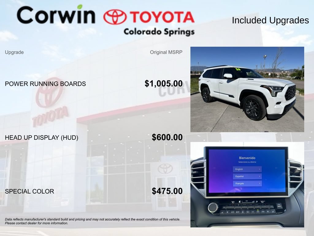 Used 2026 Toyota Sequoia Platinum AWD/4WD image 4