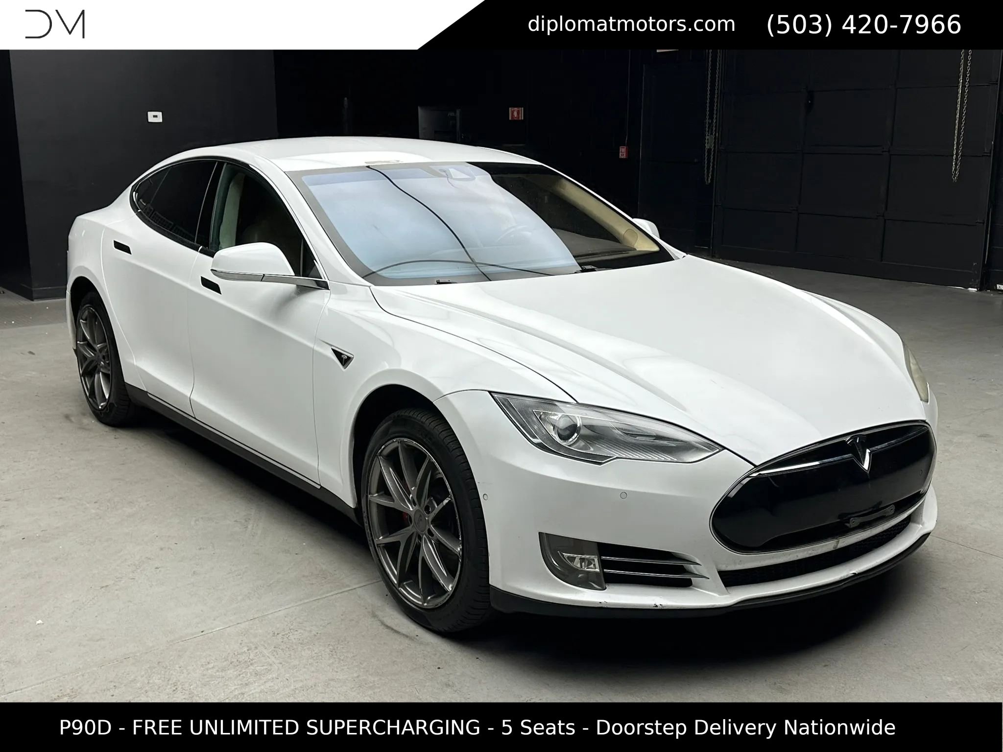 Used 2016 Tesla Model S P90D AWD/4WD image 9