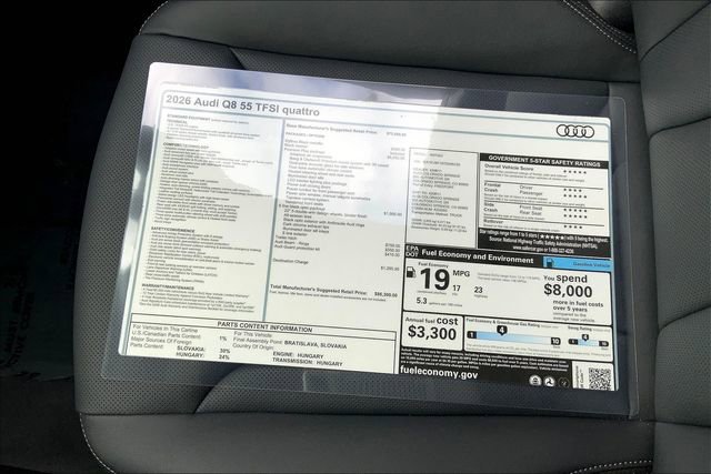 New 2026 Audi Q8 Premium Plus image 13