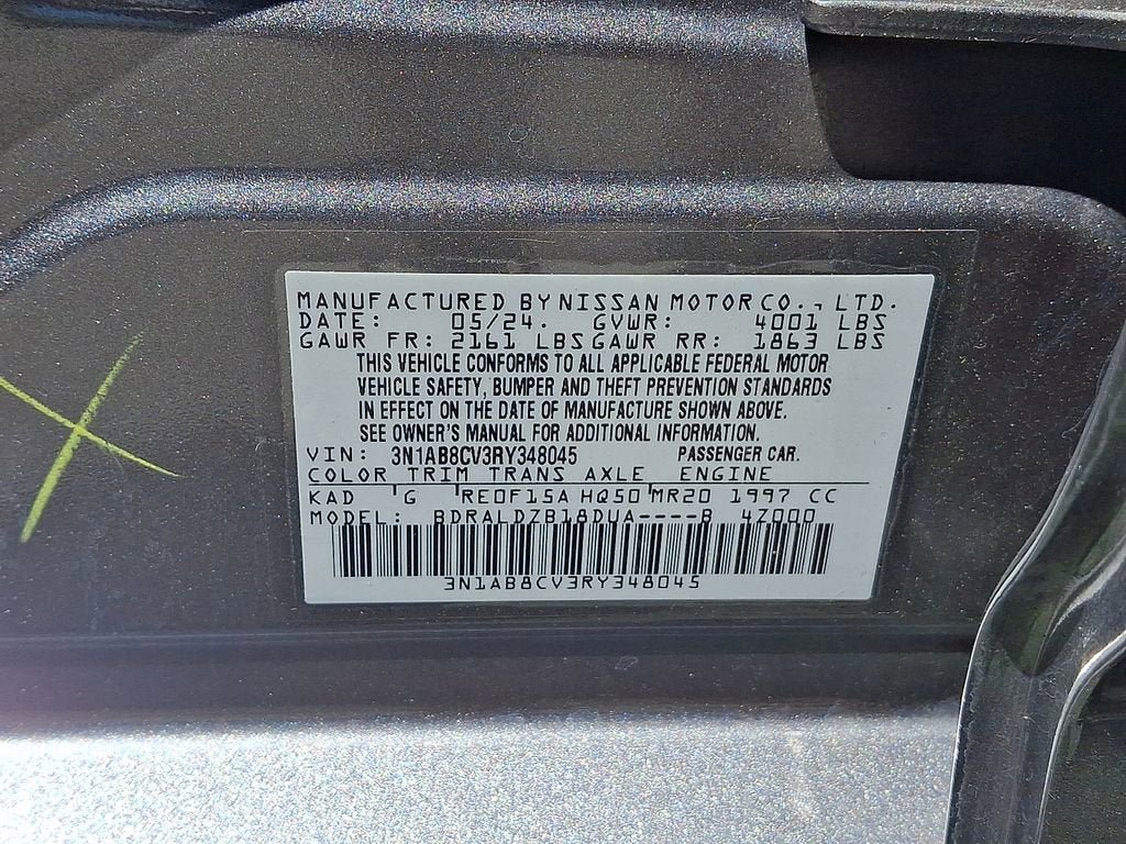 Used 2024 Nissan Sentra SV FWD image 28