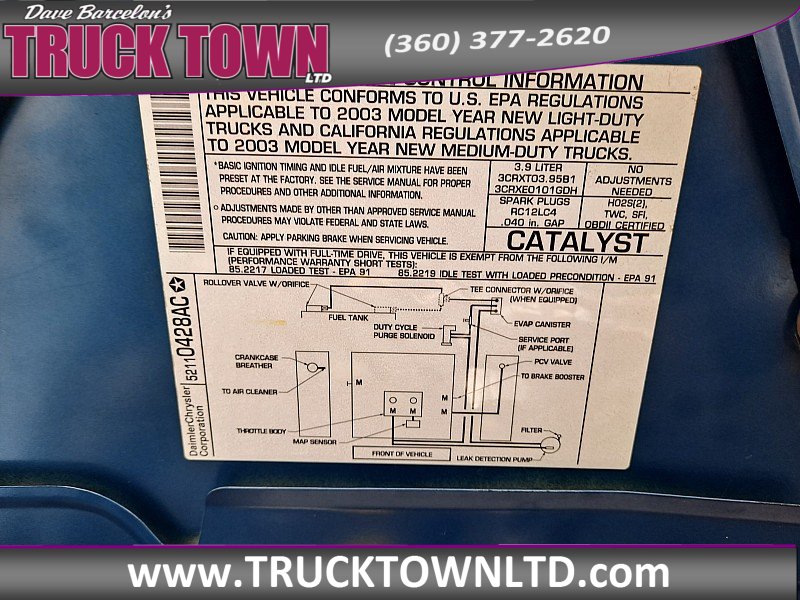 Used 2003 Dodge Dakota 4x4 Club Cab image 14