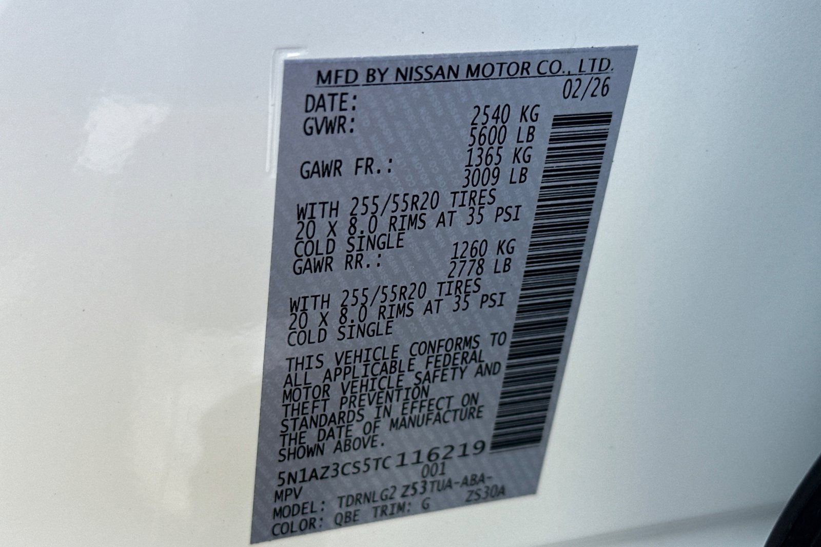 New 2026 Nissan Murano SL image 34