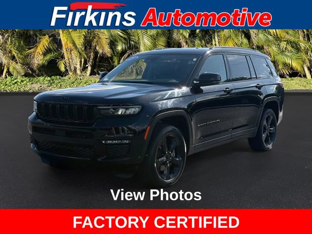 Used 2023 Jeep Grand Cherokee L Limited w/ Black Appearance Package RWD image 1
