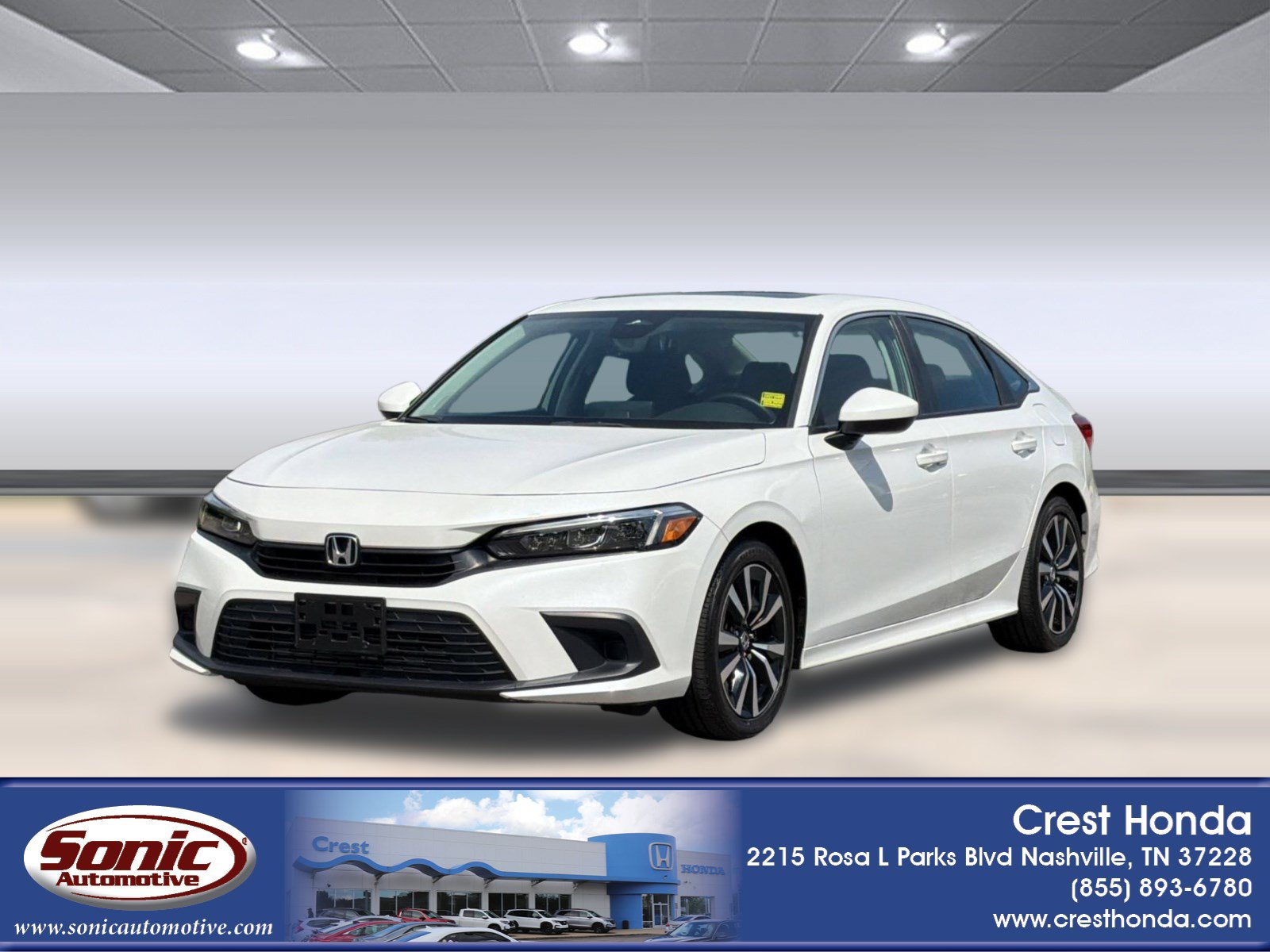 Used 2022 Honda Civic EX image 1