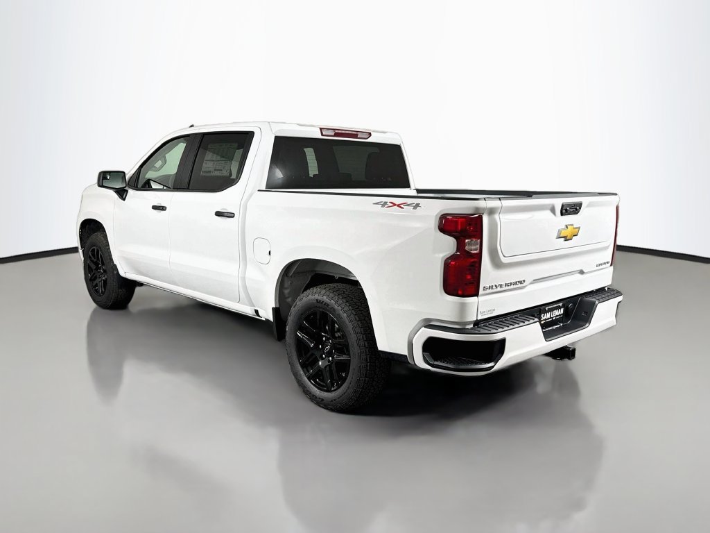 New 2026 Chevrolet Silverado 1500 Custom w/ Turbomax Blackout Package AWD/4WD image 5