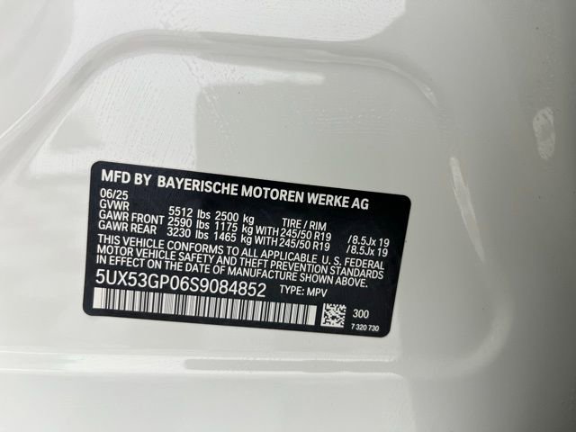 New 2025 BMW X3 xDrive30i w/ Premium Package AWD/4WD image 26