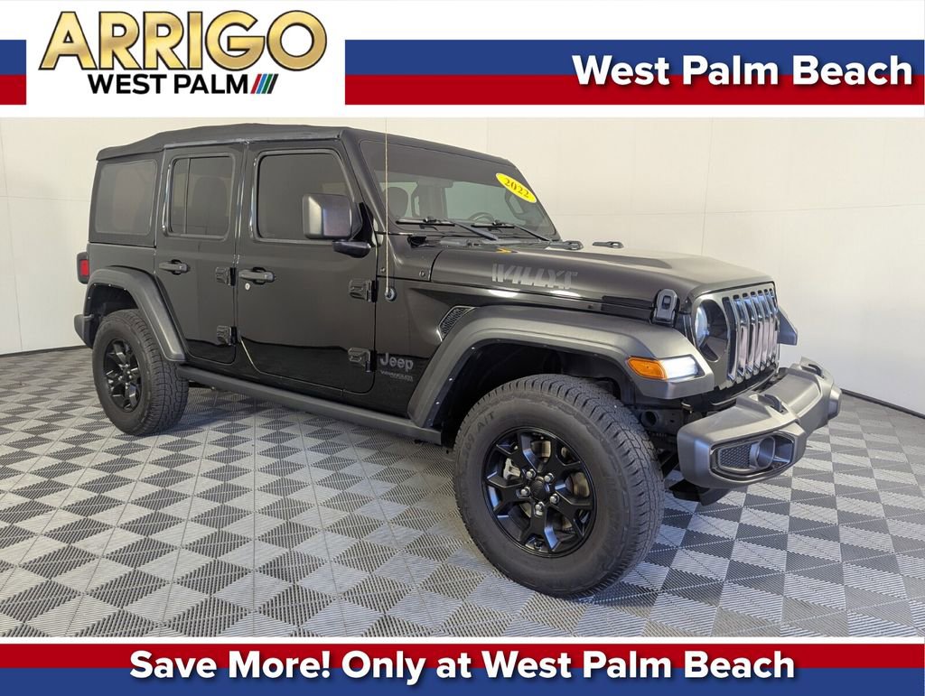 Certified 2022 Jeep Wrangler Unlimited Sport