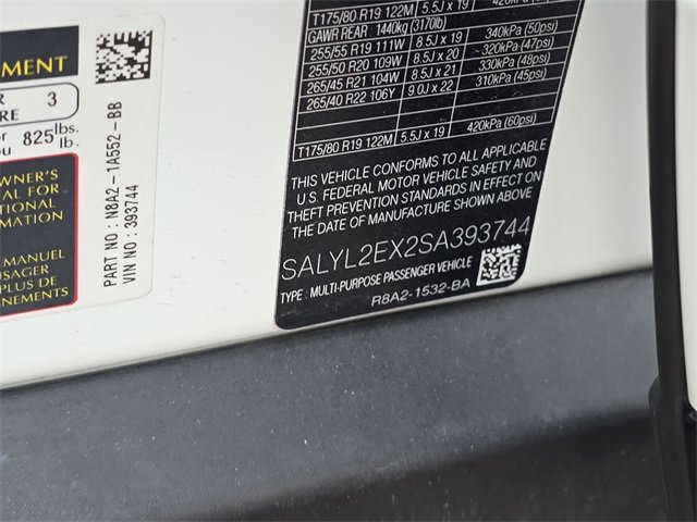 Used 2025 Land Rover Range Rover Velar Dynamic SE image 34