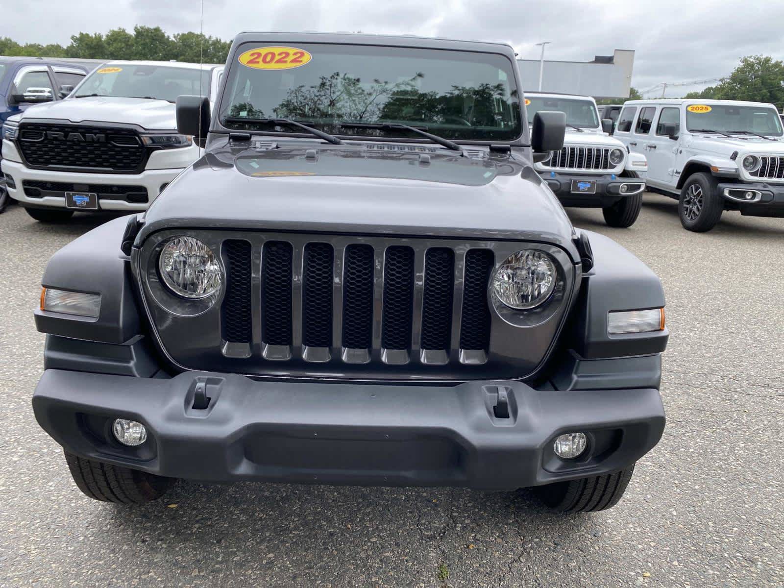 Certified 2022 Jeep Wrangler Unlimited Sport AWD/4WD image 9