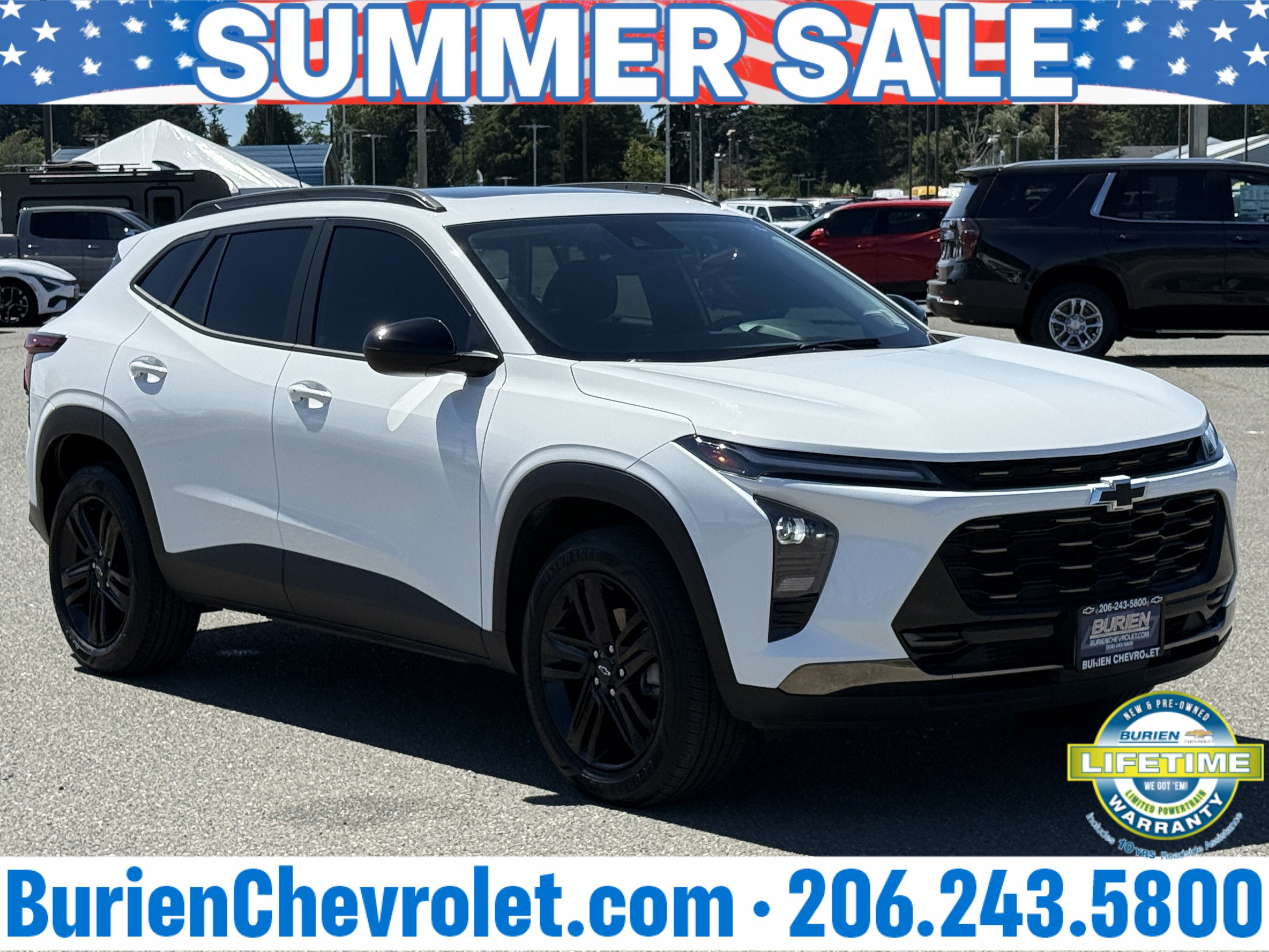 Used 2024 Chevrolet Trax ACTIV w/ Sunroof Package FWD image 7