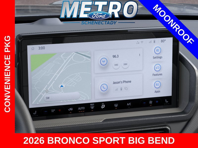 New 2026 Ford Bronco Sport Big Bend w/ Convenience Package AWD/4WD image 14