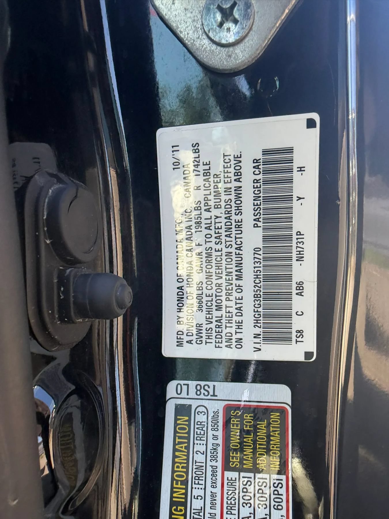 Used 2012 Honda Civic LX image 28