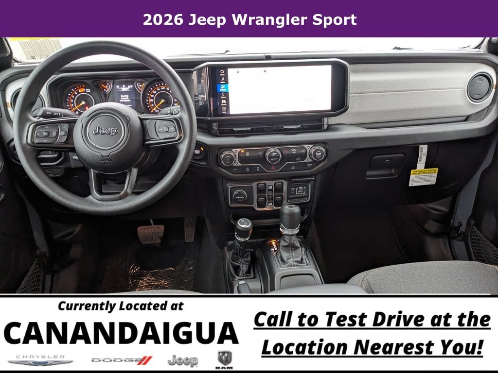 New 2026 Jeep Wrangler Unlimited Sport AWD/4WD image 11