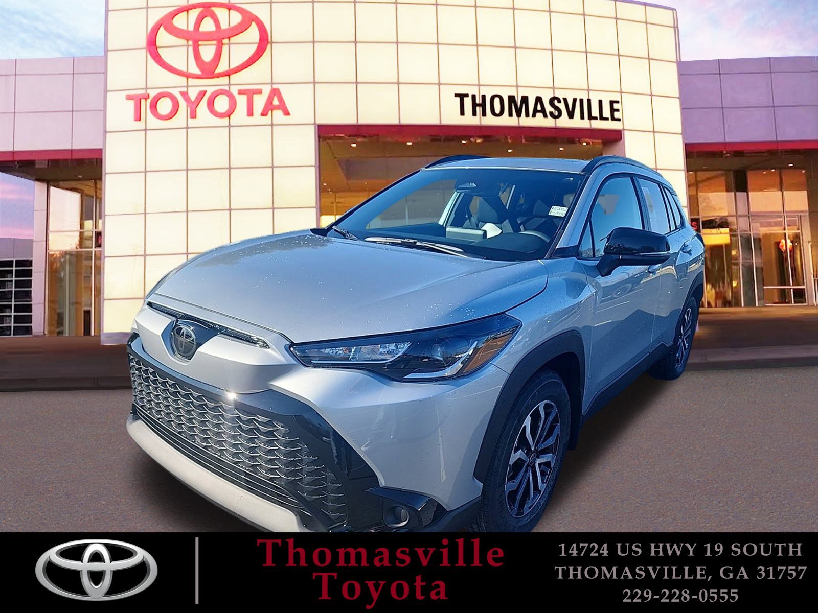 New 2025 Toyota Corolla Cross AWD Hybrid w/ Moonroof Package